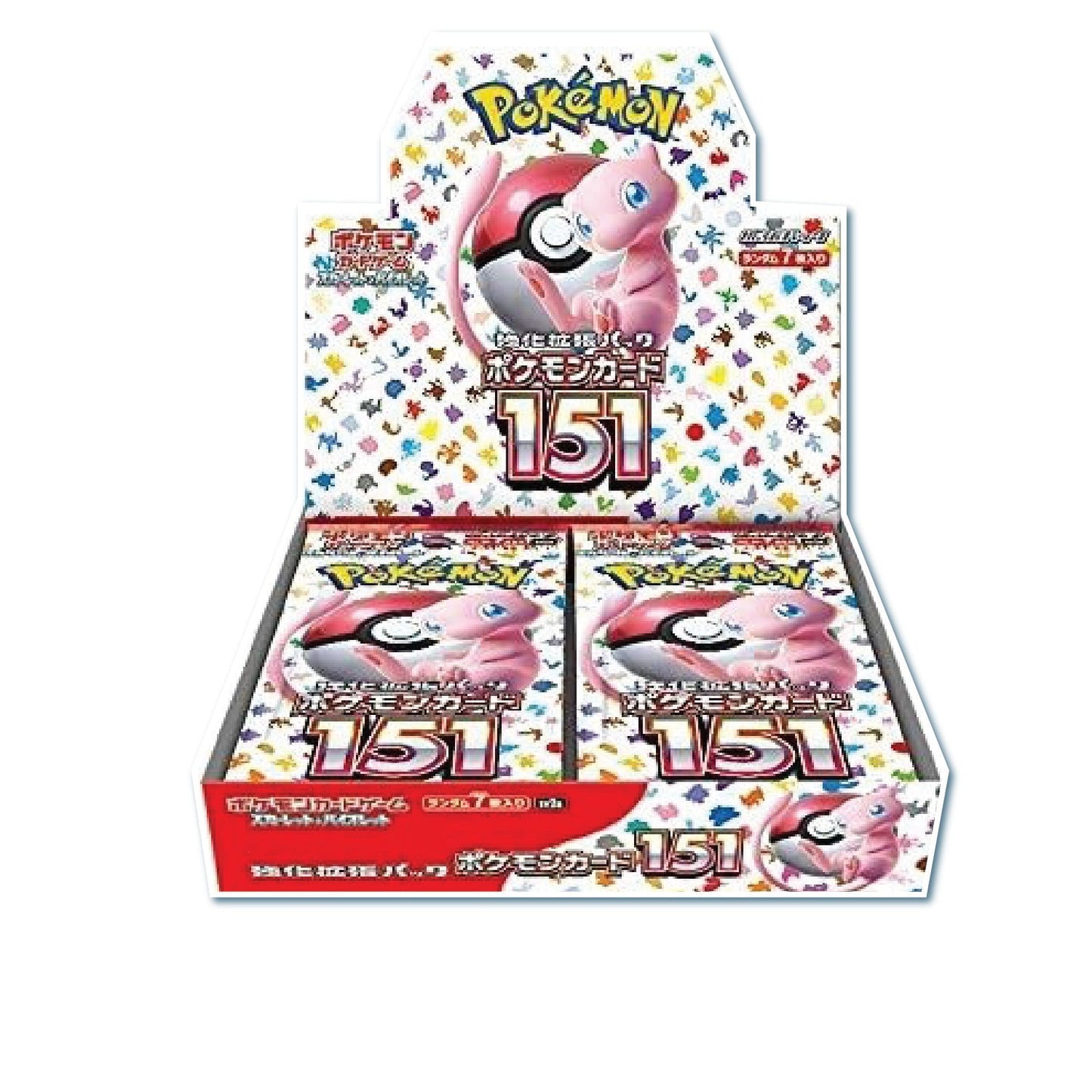 Pokemon Card Game Scarlet & Violet Enhanced Expansion Pack Pokemon Card 151 Booster Box (Japanese) - 20 Packs