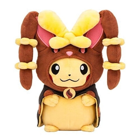 Pokemon Center Mega Lopunny Pikachu Cape Plush - 8 In