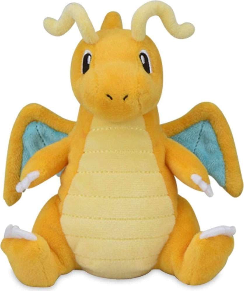 Pokemon Center: Sitting Cuties: Dragonite Plush # 149 - Generation 1 - 6 In