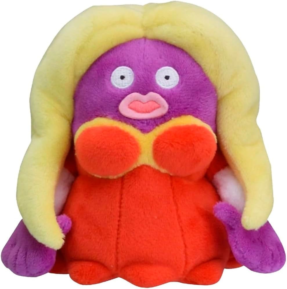 Pokemon Center: Sitting Cuties: Jynx Plush # 124 - Generation 1 - 6 In