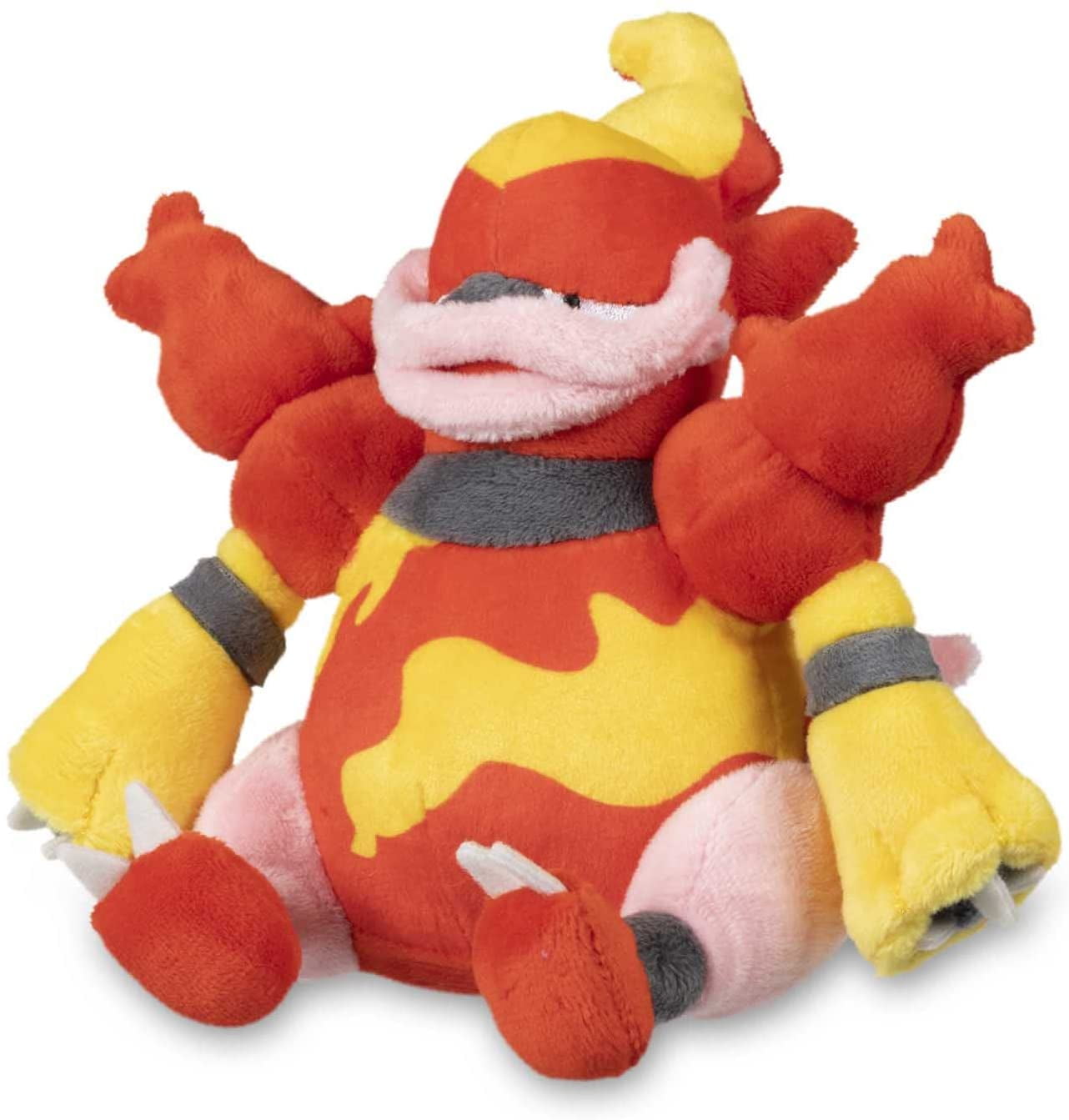 Pokemon Center: Sitting Cuties: Magmortar Plush # 467 - Generation 4 - 6 In