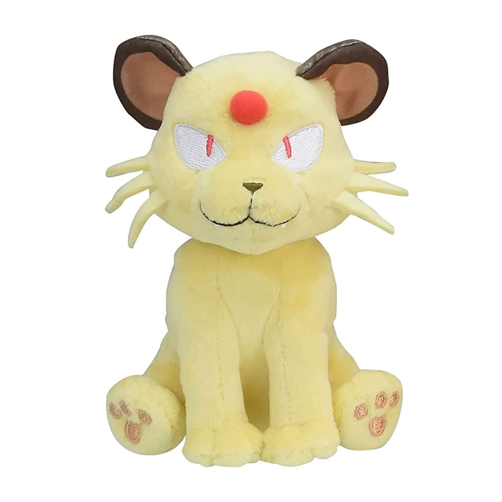 Pokemon Center: Sitting Cuties: Persian Plush # 53 - Generation 1 - 6 In