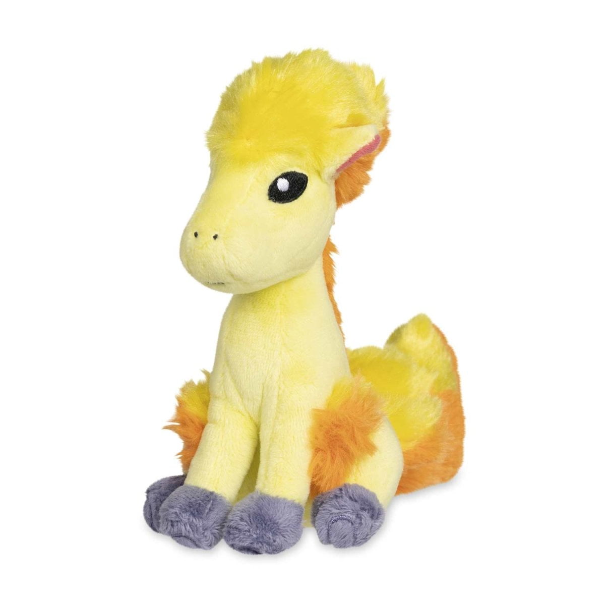 Pokemon Center: Sitting Cuties: Ponyta Plush # 77 - Generation 1 - 6 In