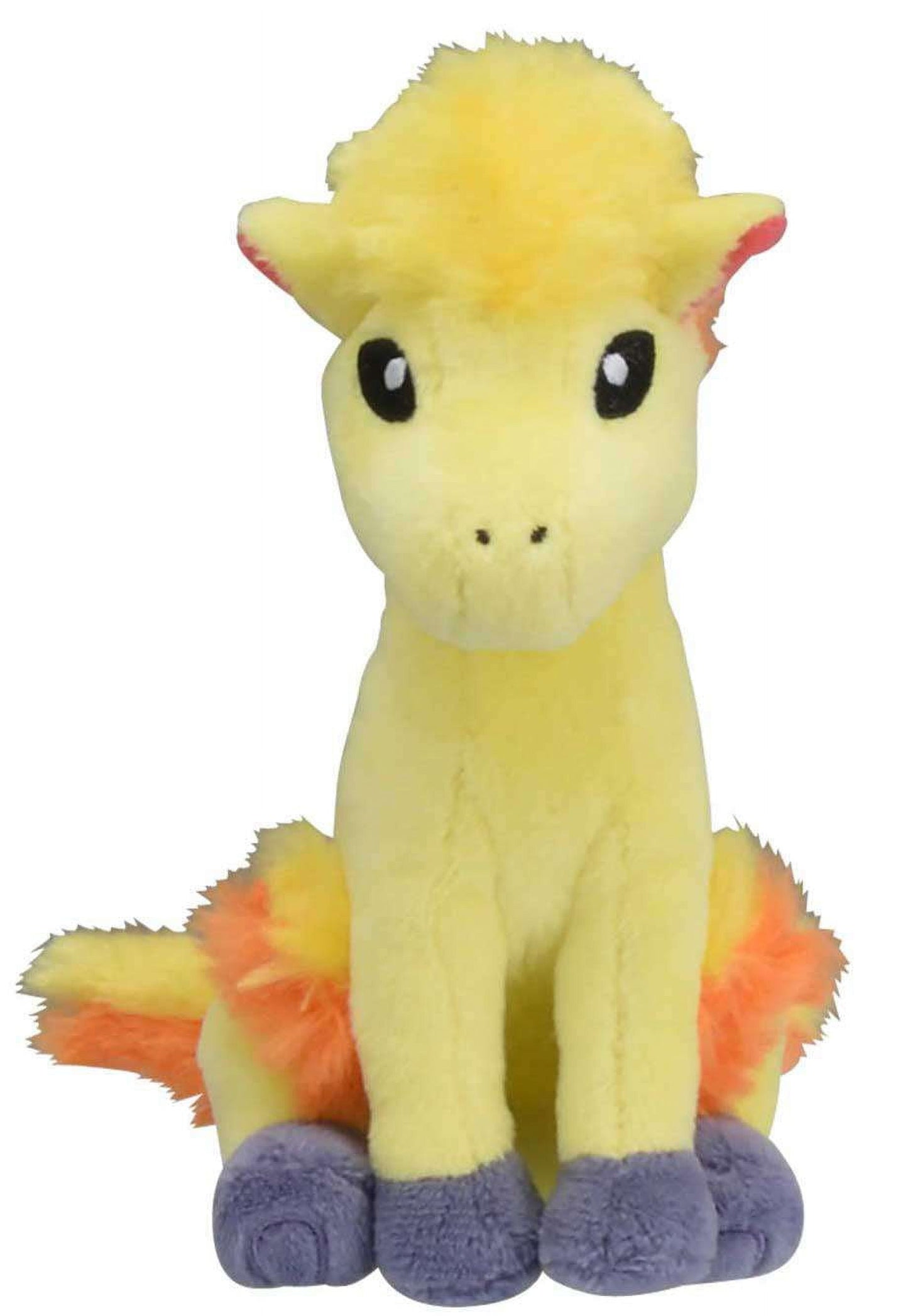 Pokemon Center: Sitting Cuties: Ponyta Plush # 77 - Generation 1 - 6 In