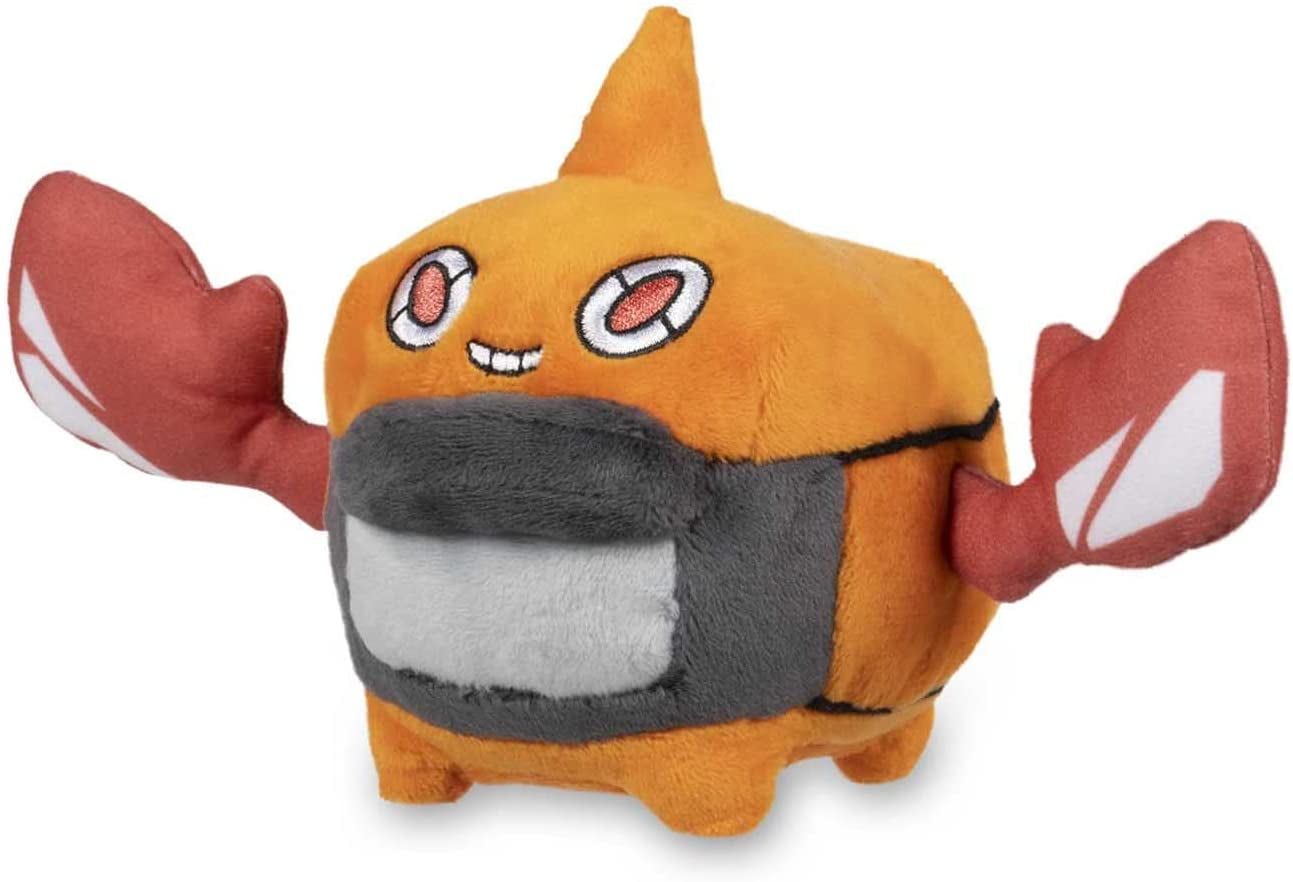 Pokemon Center: Sitting Cuties: Rotom (Heat Form) Plush # 479 - Generation 4 - 6 In