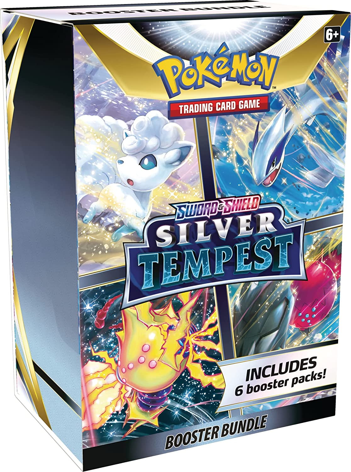 Pokemon TCG: Sword & Shield—Silver Tempest Booster Bundle - 6 Packs