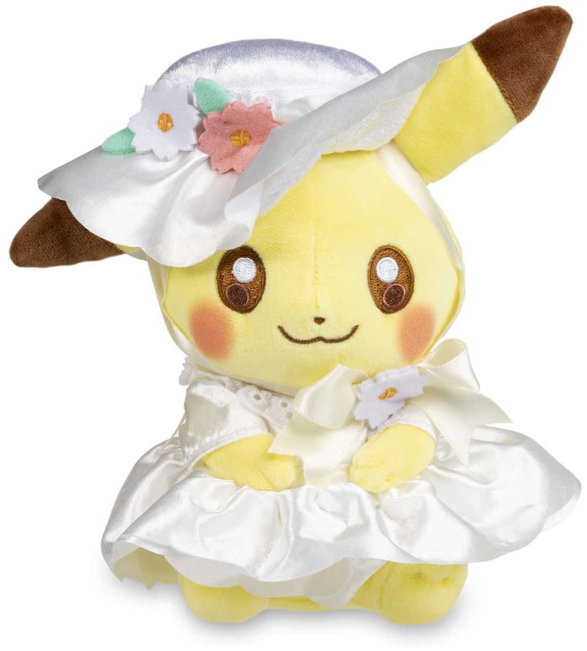 Pokemon 8 Inch Poke Plush - Happy Spring Pikachu