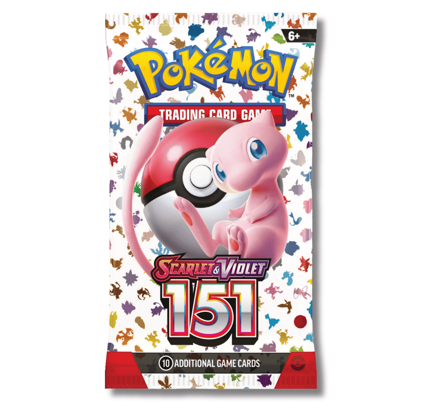 Pokemon TCG Scarlet & Violet 151 Booster Pack - 10 Cards