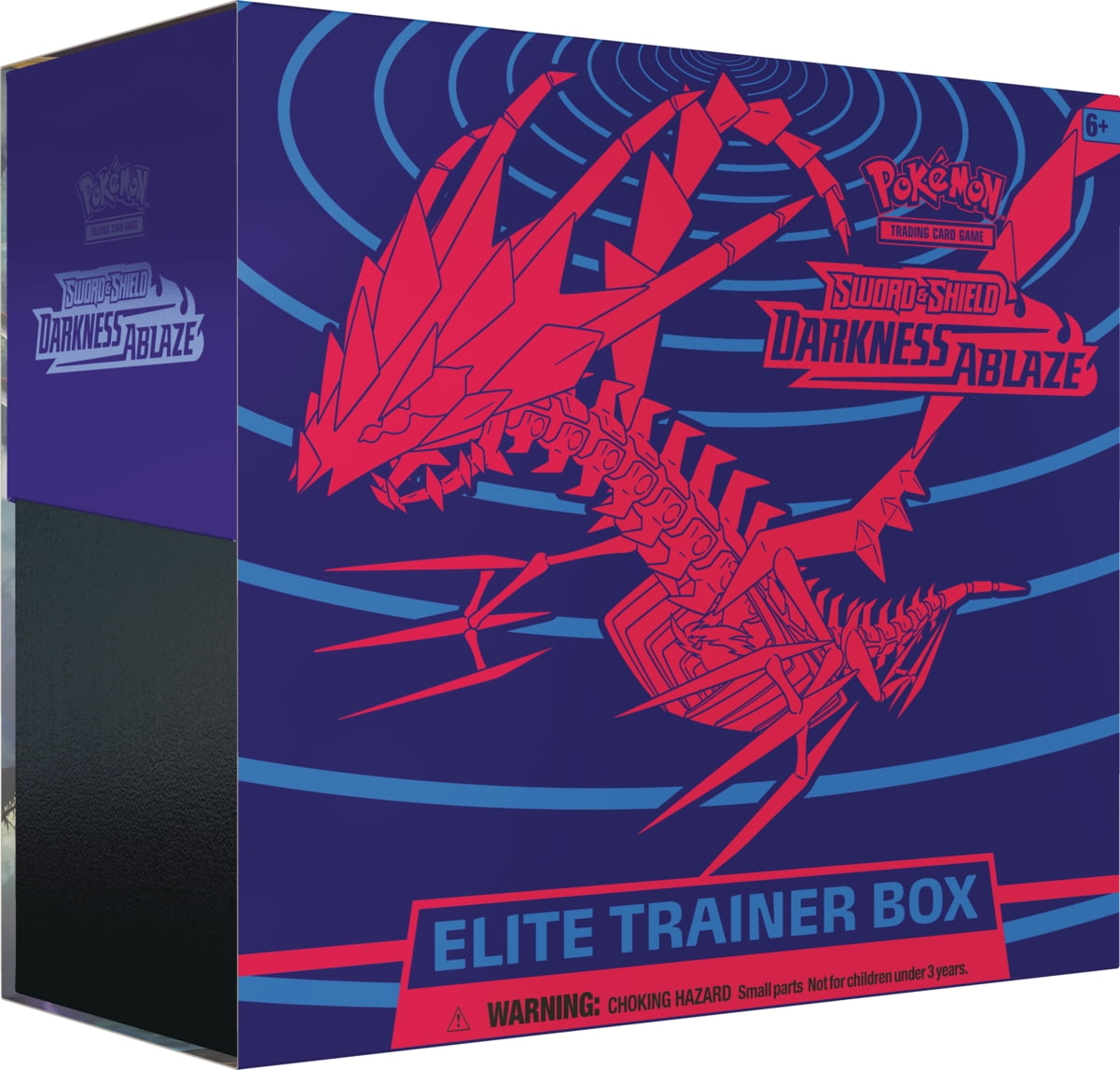 Pokemon TCG: Sword & Shield Darkness Ablaze Elite Trainer Box, Multicolor