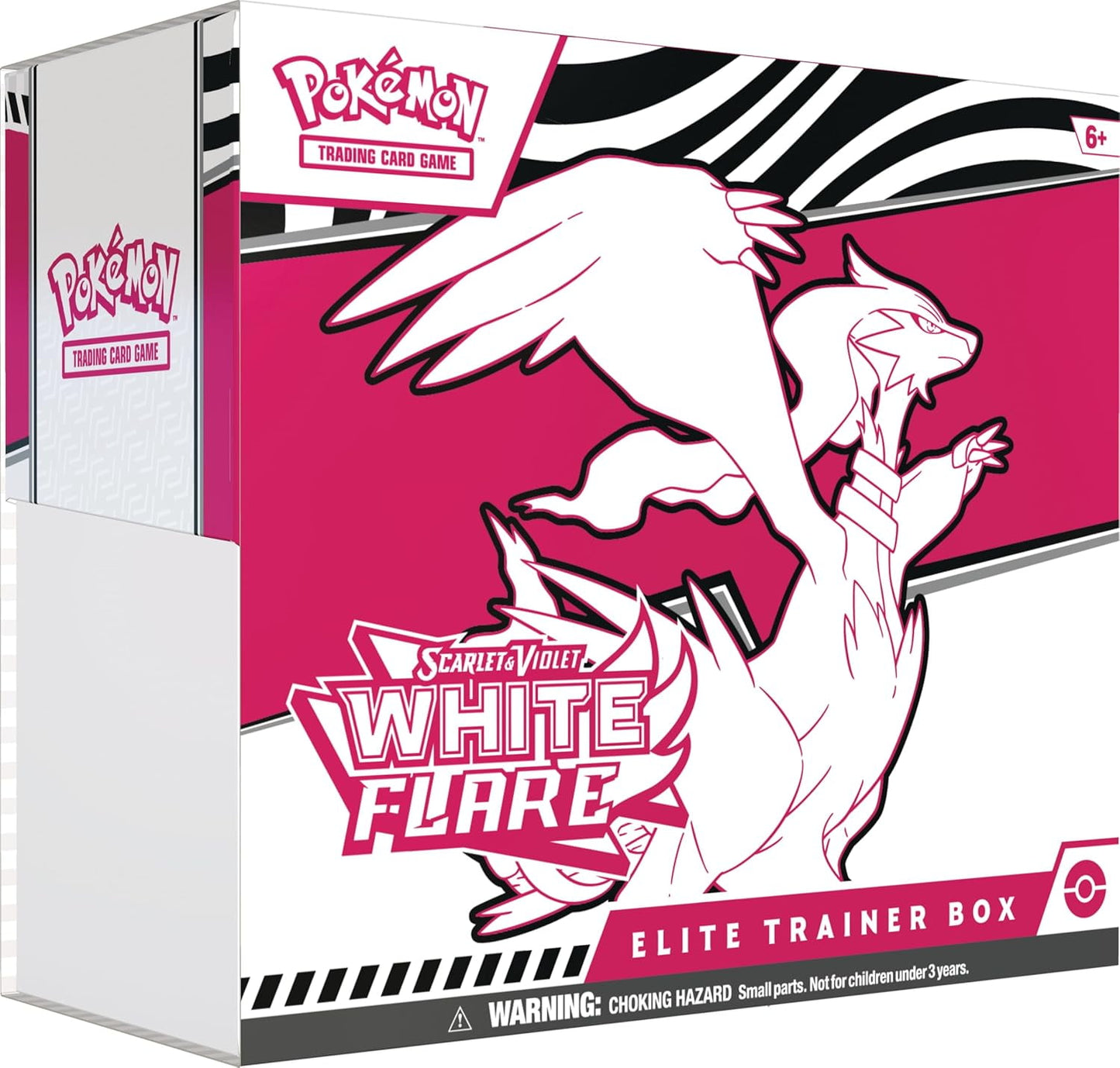 Pokemon TCG Scarlet & Violet 10.5 White Flare Elite Trainer Box - 9 Packs, Promo Card