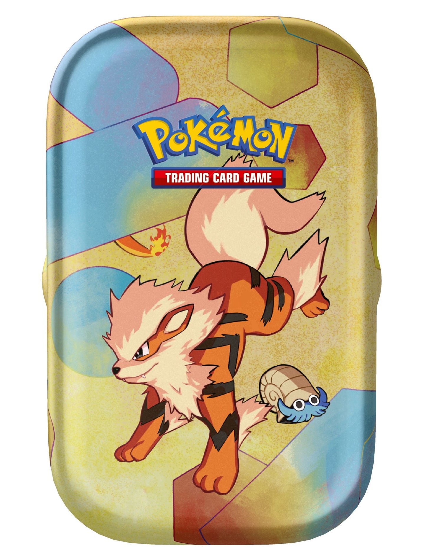Pokemon TCG: Scarlet & Violet—151 Mini Tin – Arcanine (2 Booster Packs, 1 Coin & 1 Art Card)