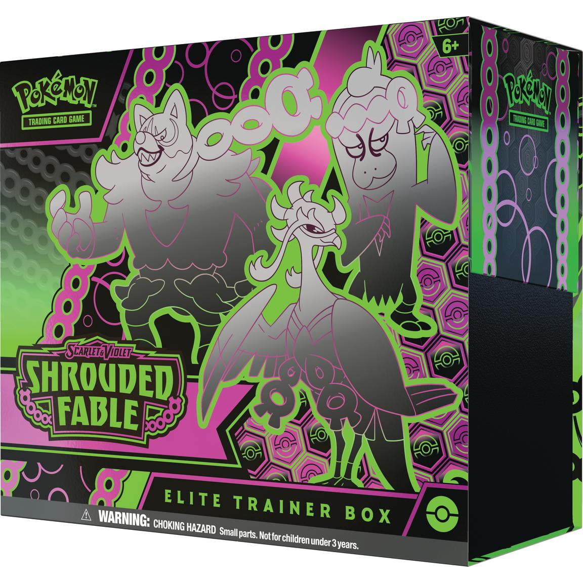 Pokemon TCG: Scarlet and Violet Shrouded Fable Elite Trainer Box - 9 Packs, Promos