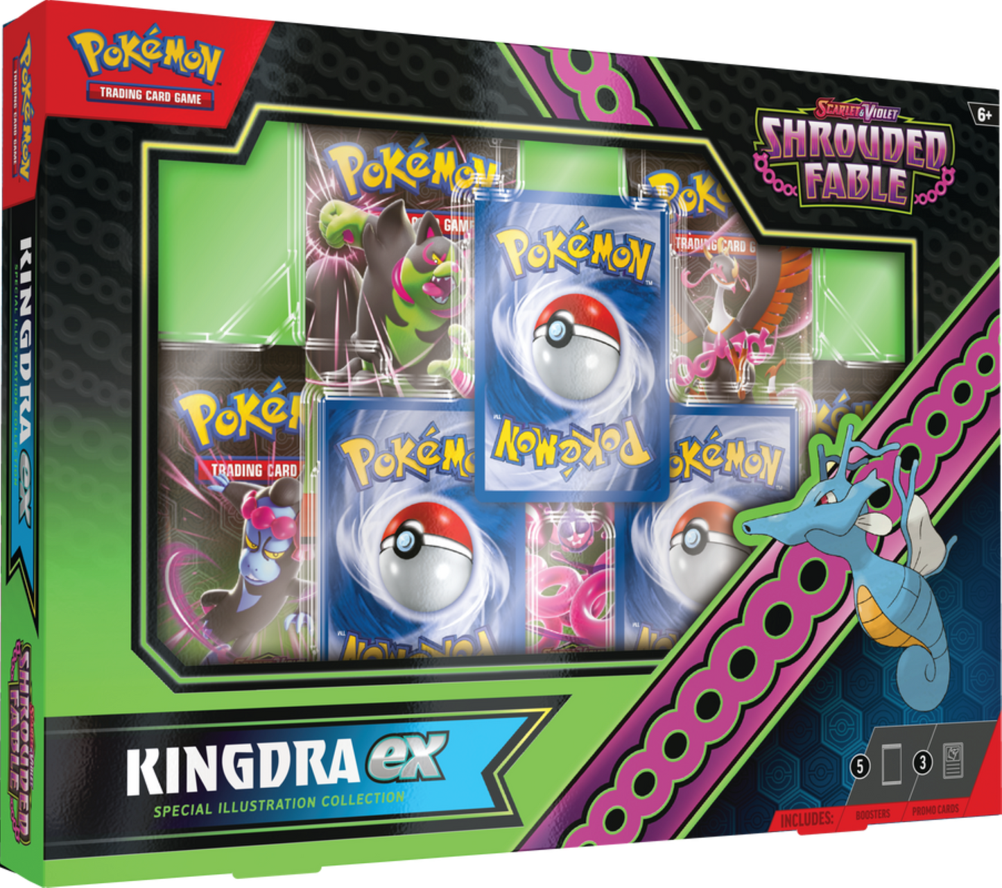 Pokemon TCG: SV6.5 Shrouded Fable Special Collection - Kingdra EX
