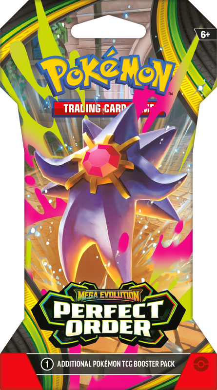 Pokemon TCG: Mega Evolutions - Perfect Order Sleeved Booster Pack - 10 Cards