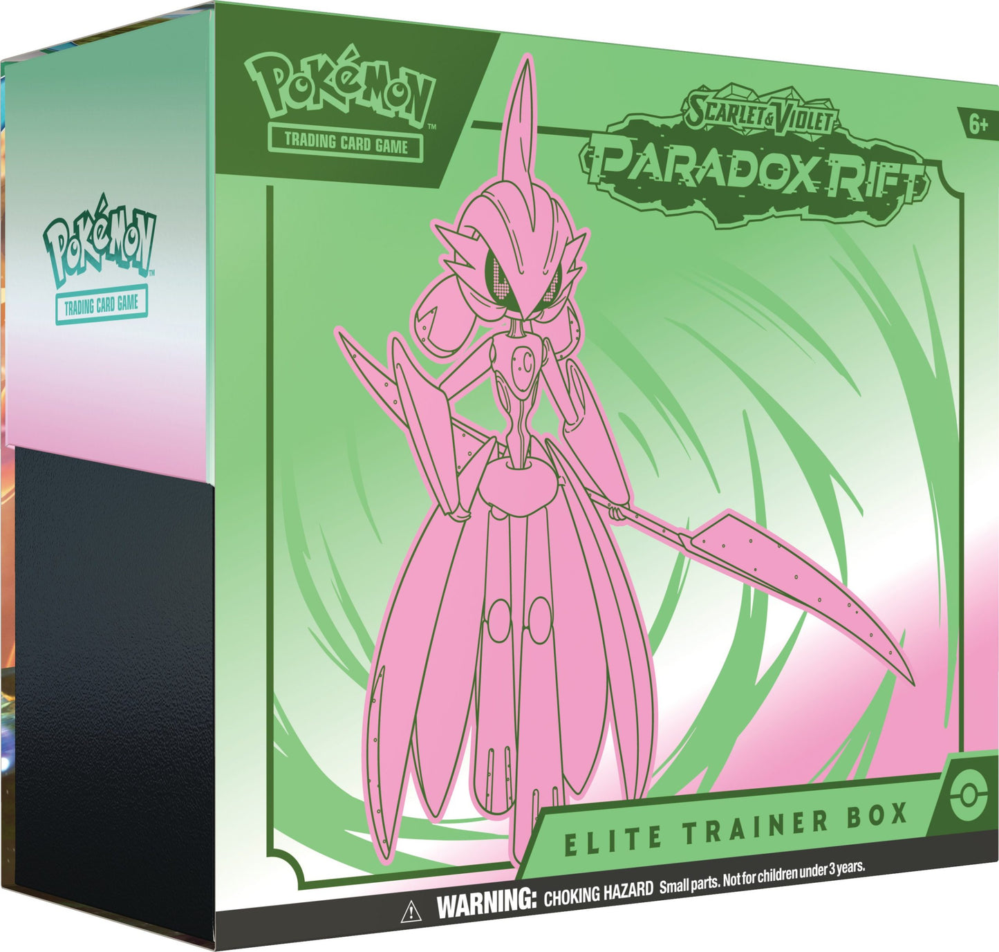 POKEMON TCG: SCARLET AND VIOLET: PARADOX RIFT: ELITE TRAINER BOX - Iron Valiant & Roaring Moon