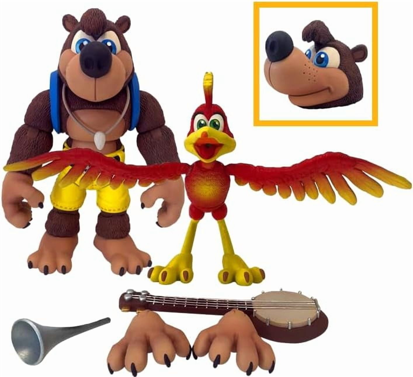 Premium DNA Toys Action Figure Banjo Kazooie - Banjo + Kazooie 2-Pack