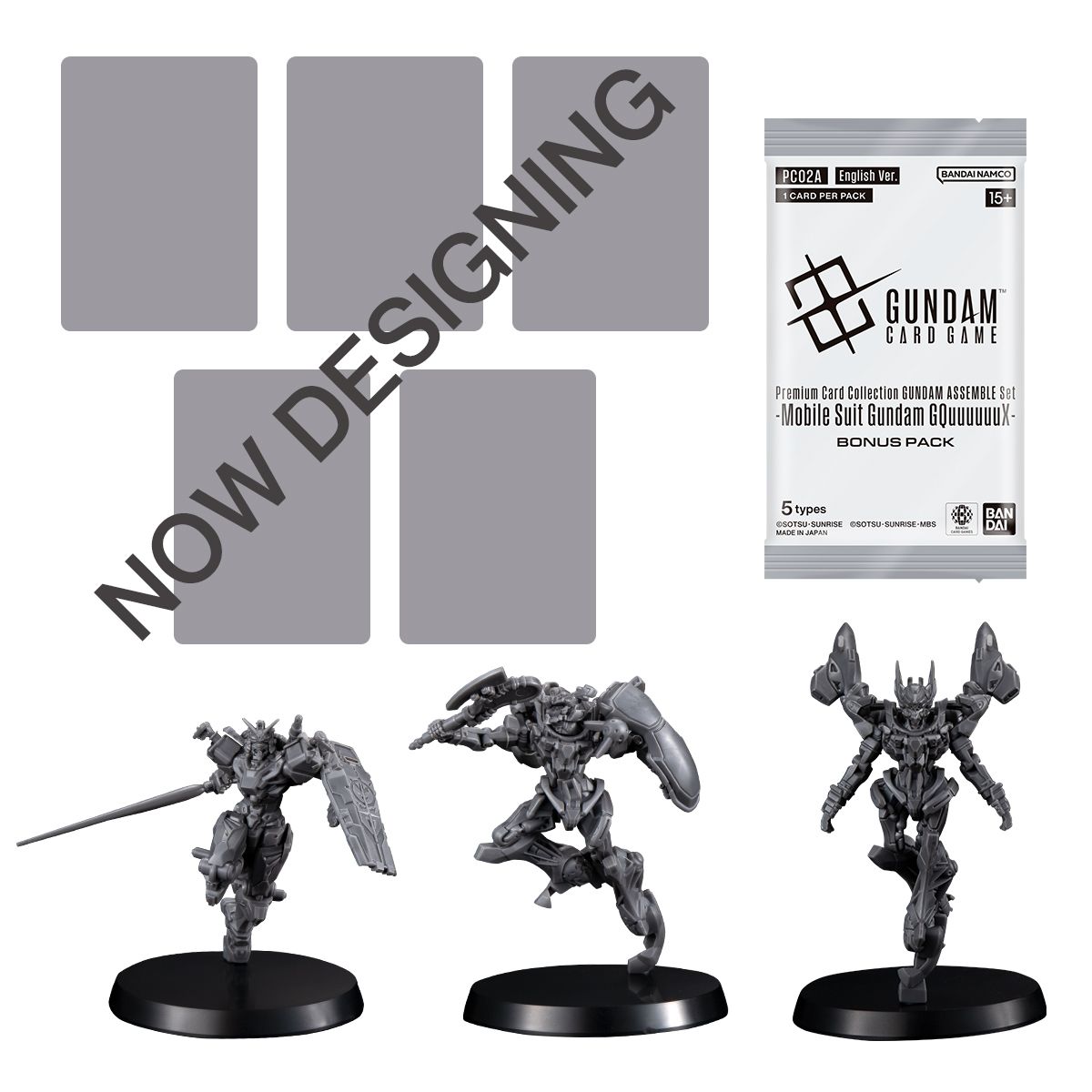 Gundam Card Game Premium Card Collection Gundam Assemble Set (Japanese) - Mobile Suit Gundam GQUUUUUUX (PC02A)