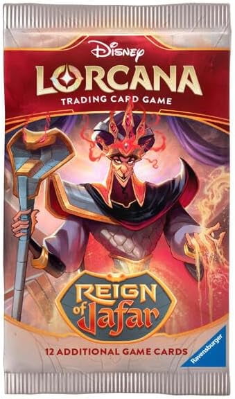 Ravensburger Disney Lorcana: Reign of Jafar - Booster Pack (12 Cards)
