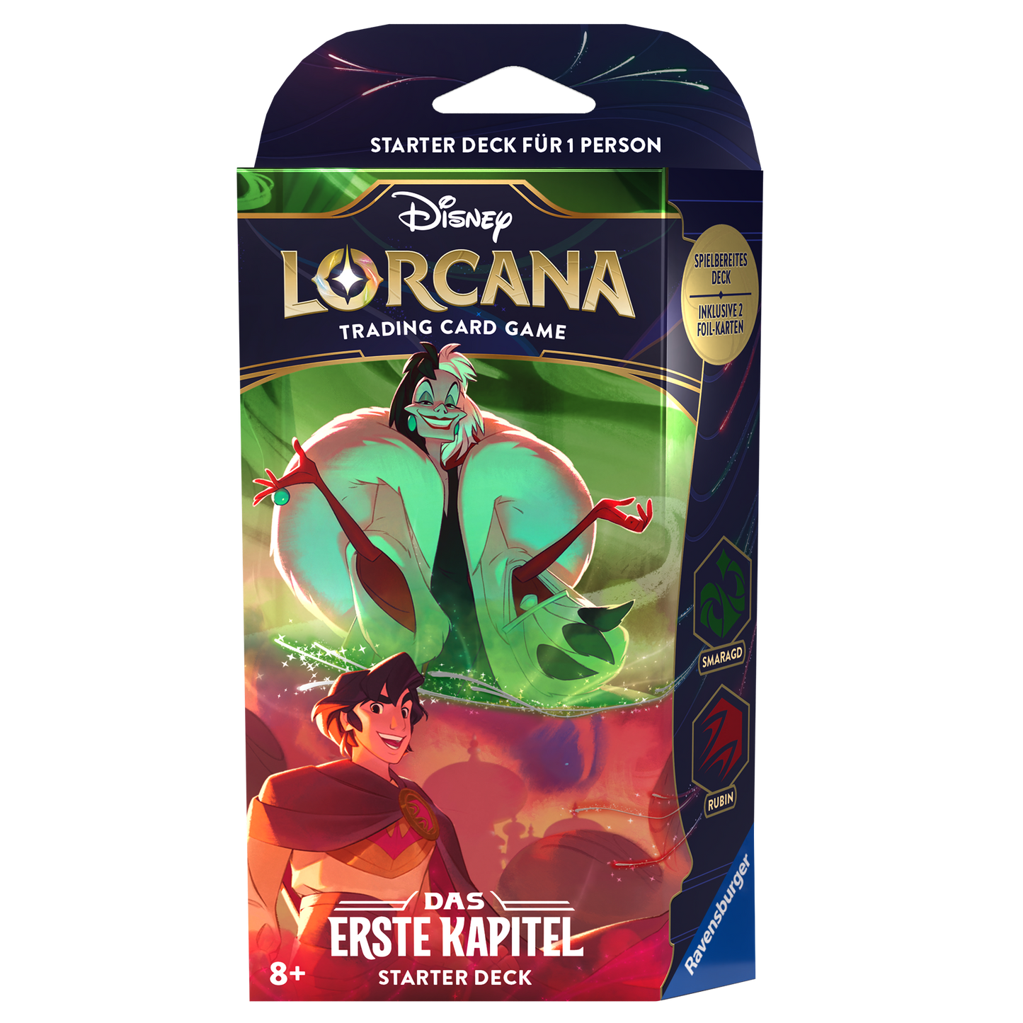 Disney Lorcana: The First Chapter Starter Deck (Emerald & Ruby)