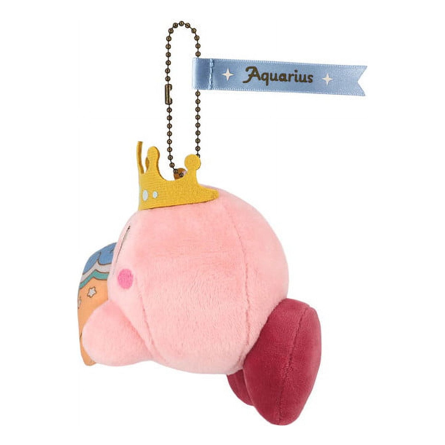 SAN-EI EA-HC11 Kirby Kirby Horoscope Collection, Aquarius Mascot, W 4.3 x D 3.9 x H 4.1 inches (11 x 10 x 10.5 cm), Plush Mascot