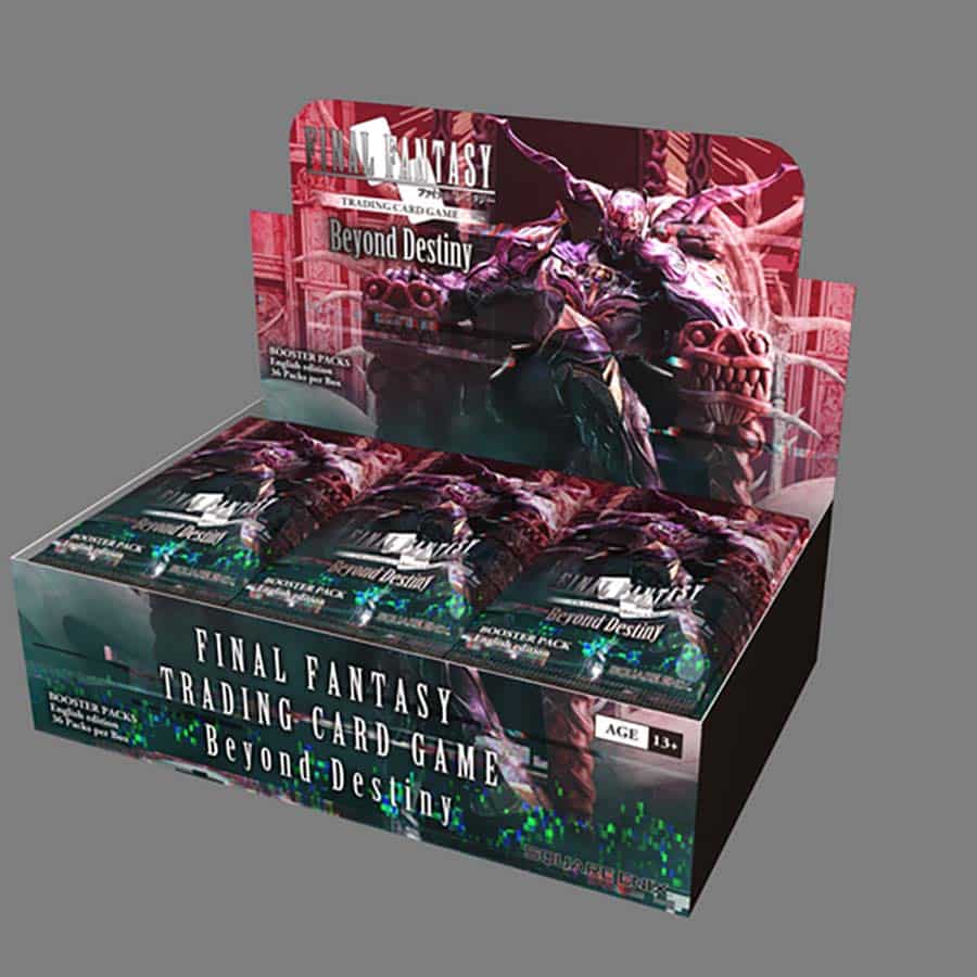FINAL FANTASY TCG BOOSTER: BEYOND DESTINY BOOSTER BOX Preorder - Relea Collectors Emporium NY FINAL FANTASY TCG BOOSTER: BEYOND DESTINY BOOSTER BOX Preorder - Relea Collectors Emporium NY