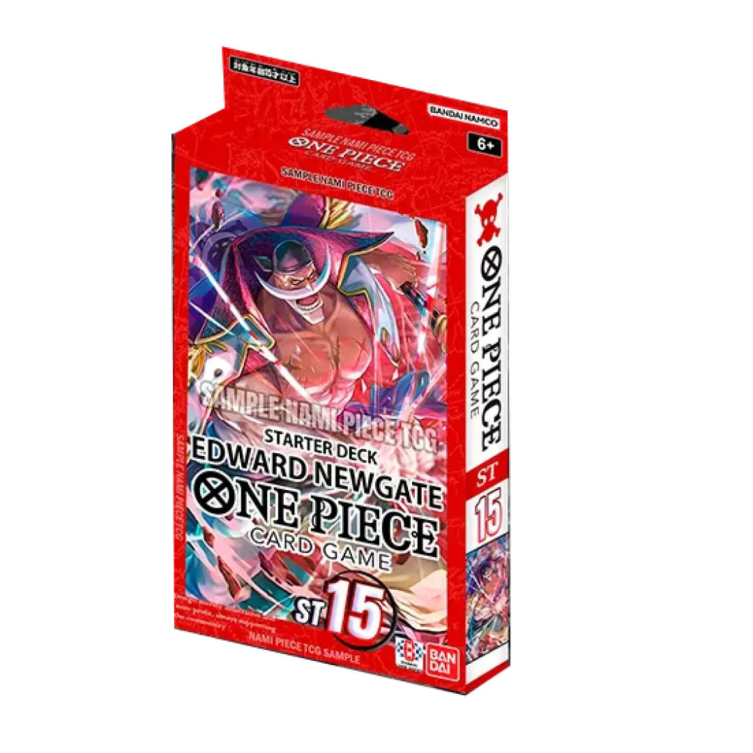 shop deals on one piece tcg deck ONE PIECE TCG: Edward Newgate (Whitebeard) (Red) STARTER DECK (ST-15) – Collectors Emporium NY