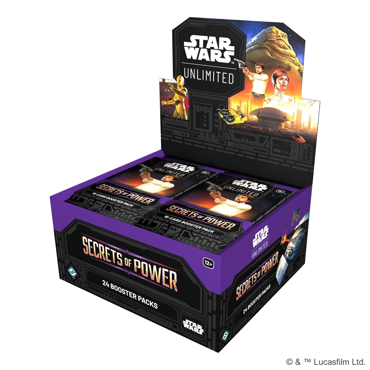 Star Wars: Unlimited TCG Secrets of Power Booster Display - 24 Booster Packs Featuring Jedi, Sith & Iconic Characters, Ages 12+, 2+ Players, 20 Minute Playtime - Presale Ships 11/07/2025