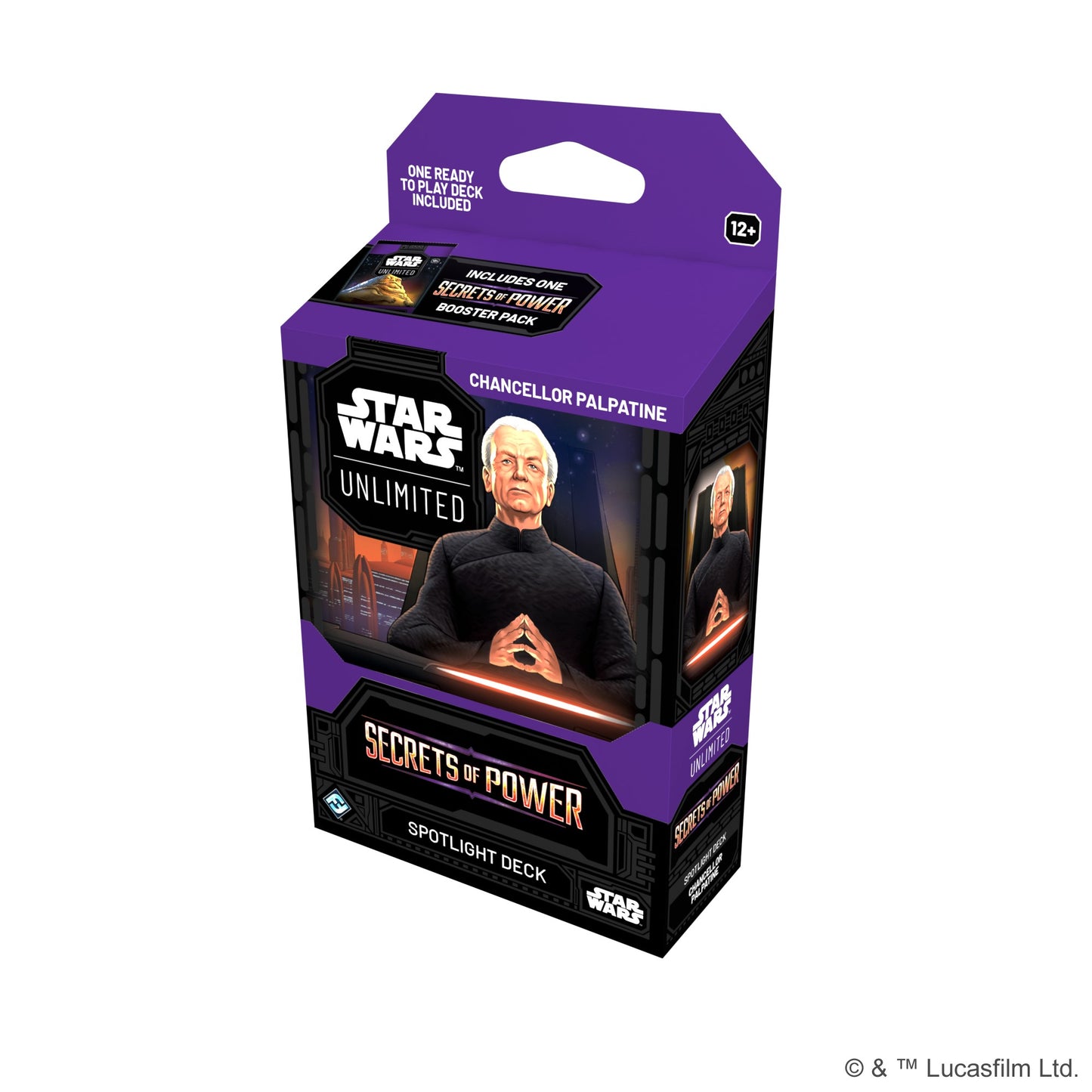 Star Wars: Unlimited TCG Secrets of Power Spotlight Deck Display - Includes 6 Pre-Built Decks with Exclusive Cards, Ages 12+, 2+ Players, 20 Minute Playtime