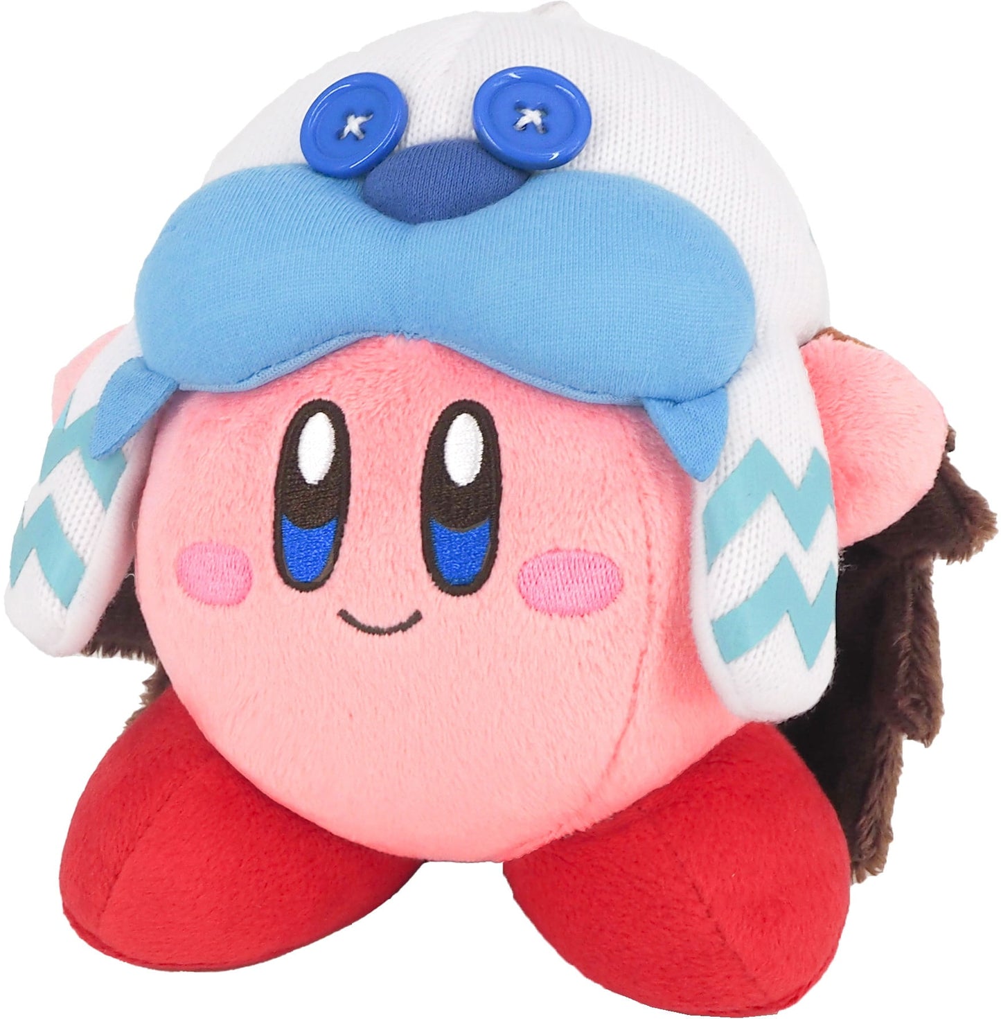 Sanei Boeki: Kirby and the Forgotten Land: Frosty Ice Kirby All Star Collection 6 Inch Plush