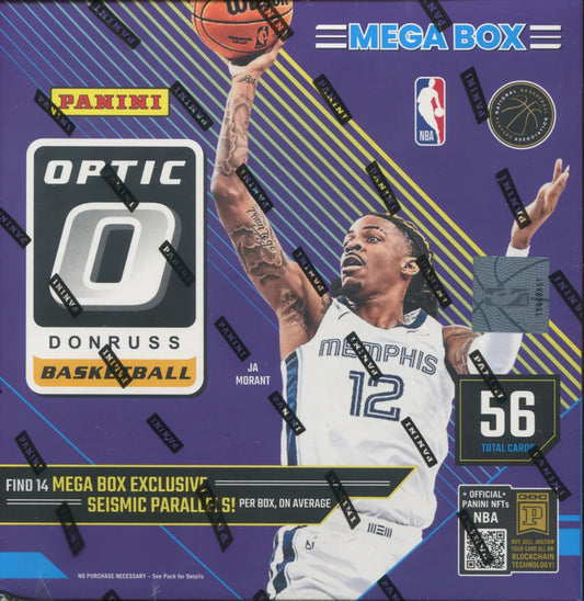 Panini 2024-25 Donruss Optic Mega Box - 7 Packs (Green & Red Seismic Parallels)
