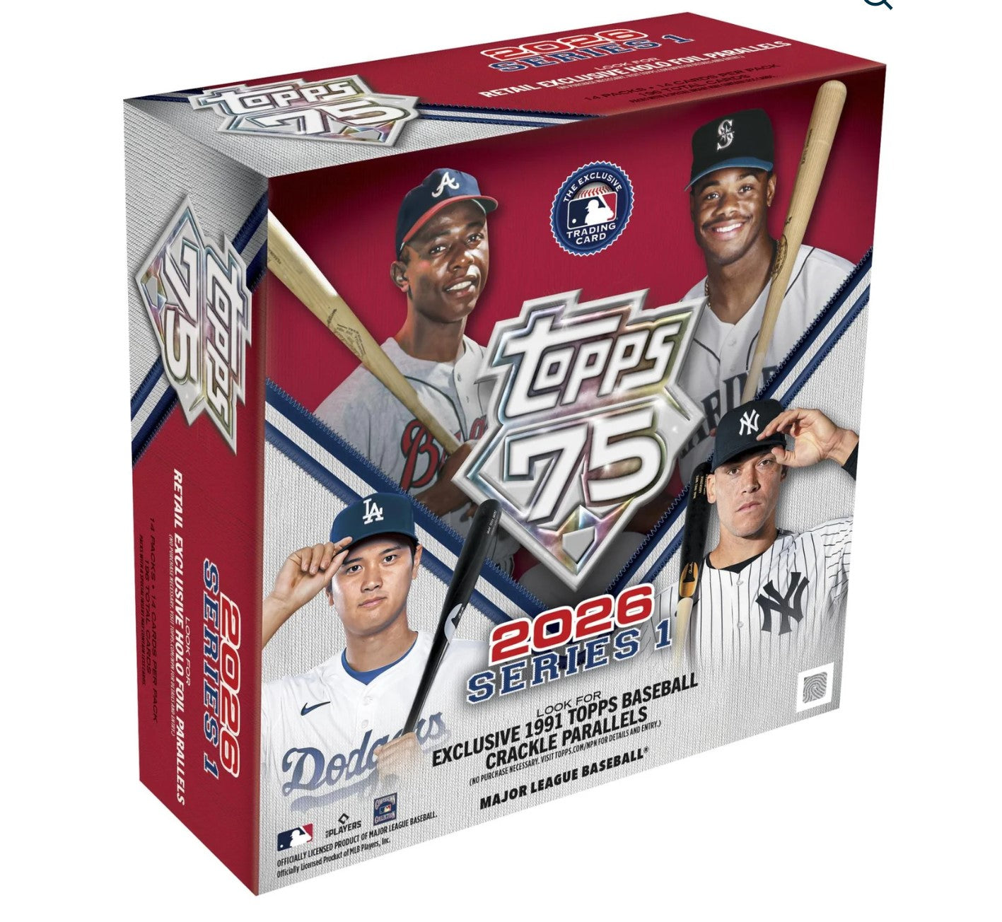 2026 Topps MLB Baseball Series 1 Mega Box