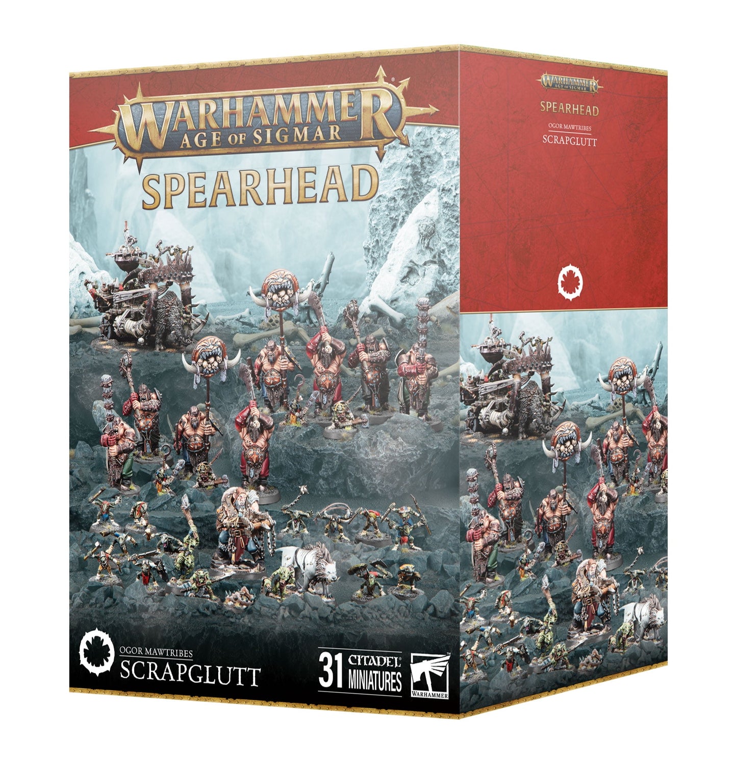 Games Workshop - Warhammer Age of Sigmar - Ogor Mawtribes - Spearhead - Scrapglutt