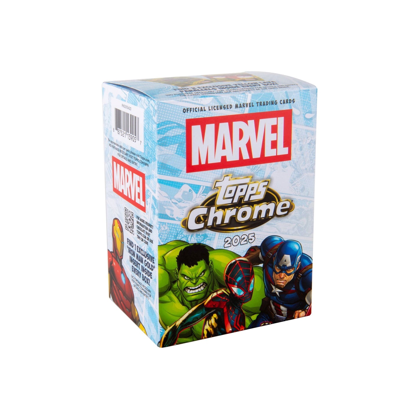 Topps 2025 Marvel Comics Chrome Value Blaster Box - 7 Packs