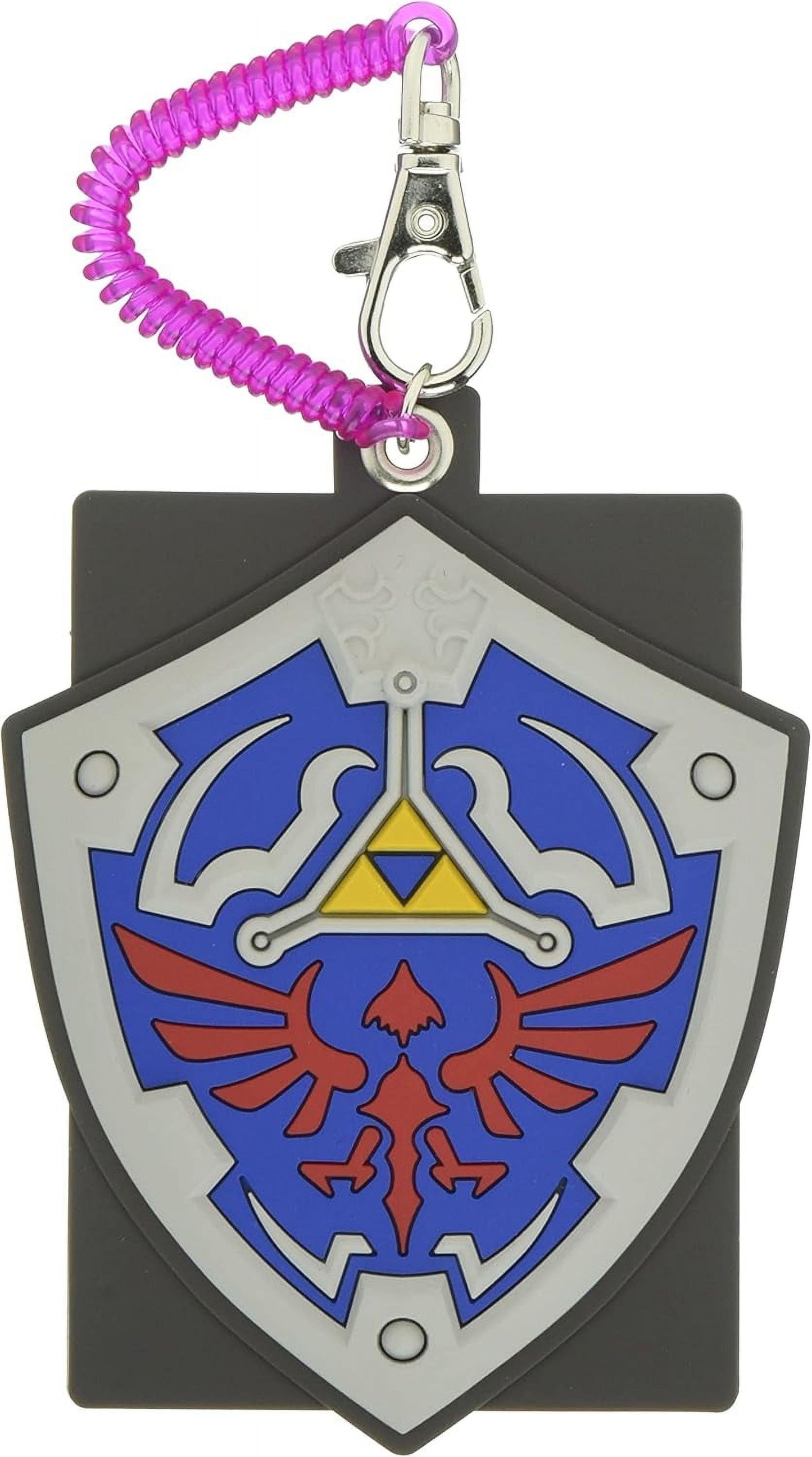 The Legend of Zelda Miscellaneous Goods Series The Legend of Zelda Rubber Pass Case (Hylian Shield) Height 11cm