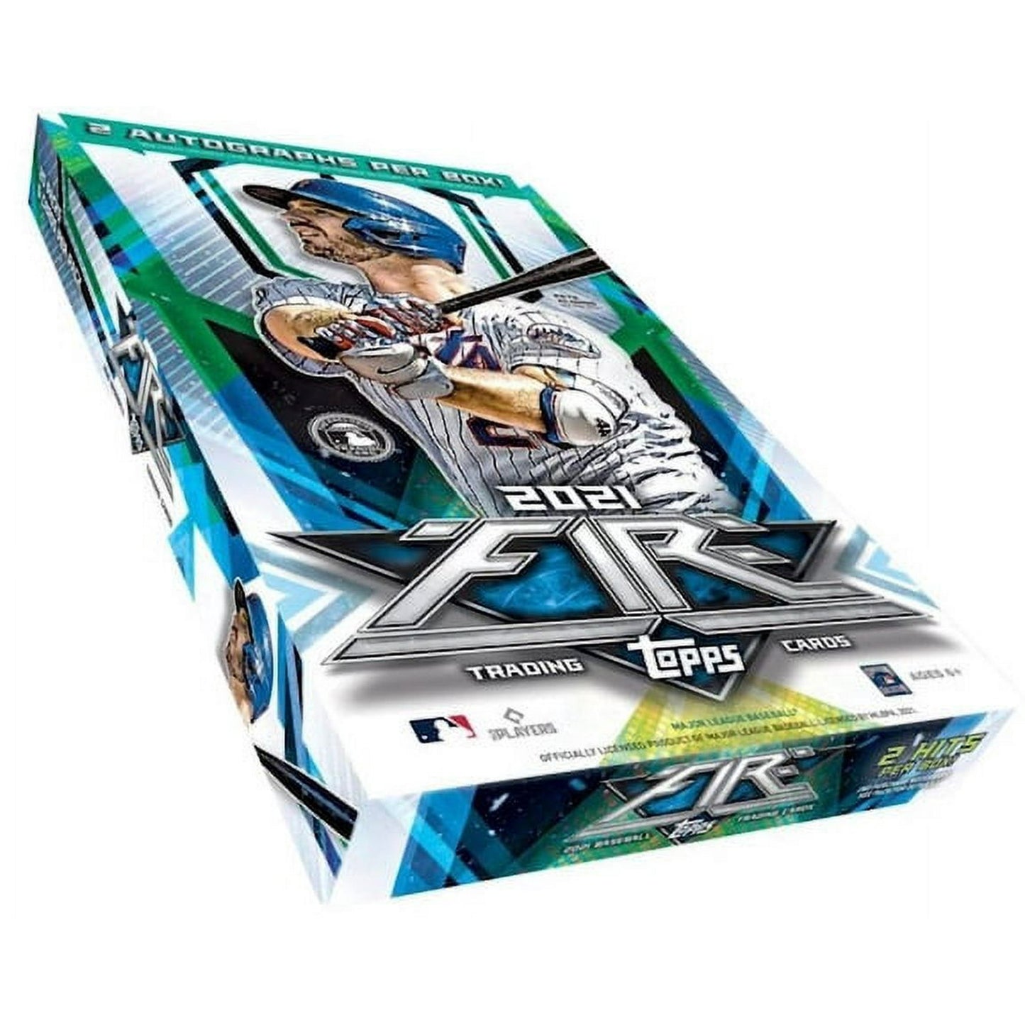 Topps 2021 MLB Fire Baseball Factory Sealed Hobby Box - 20 Packs