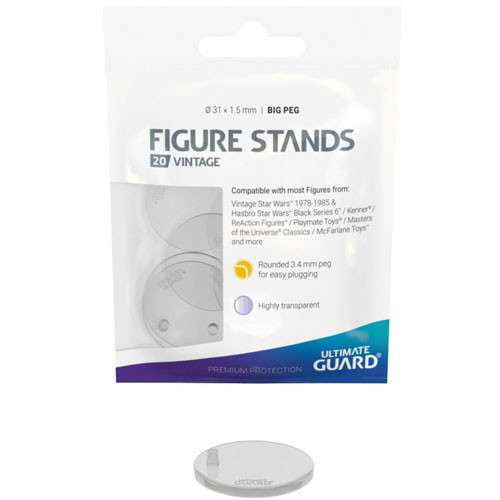Ultimate Guard UGD011112 Figure Stands, Transparent