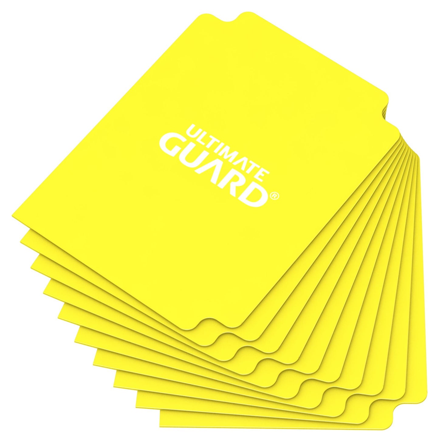 Ultimate Guard Card Dividers - Yellow (10 Dividers)