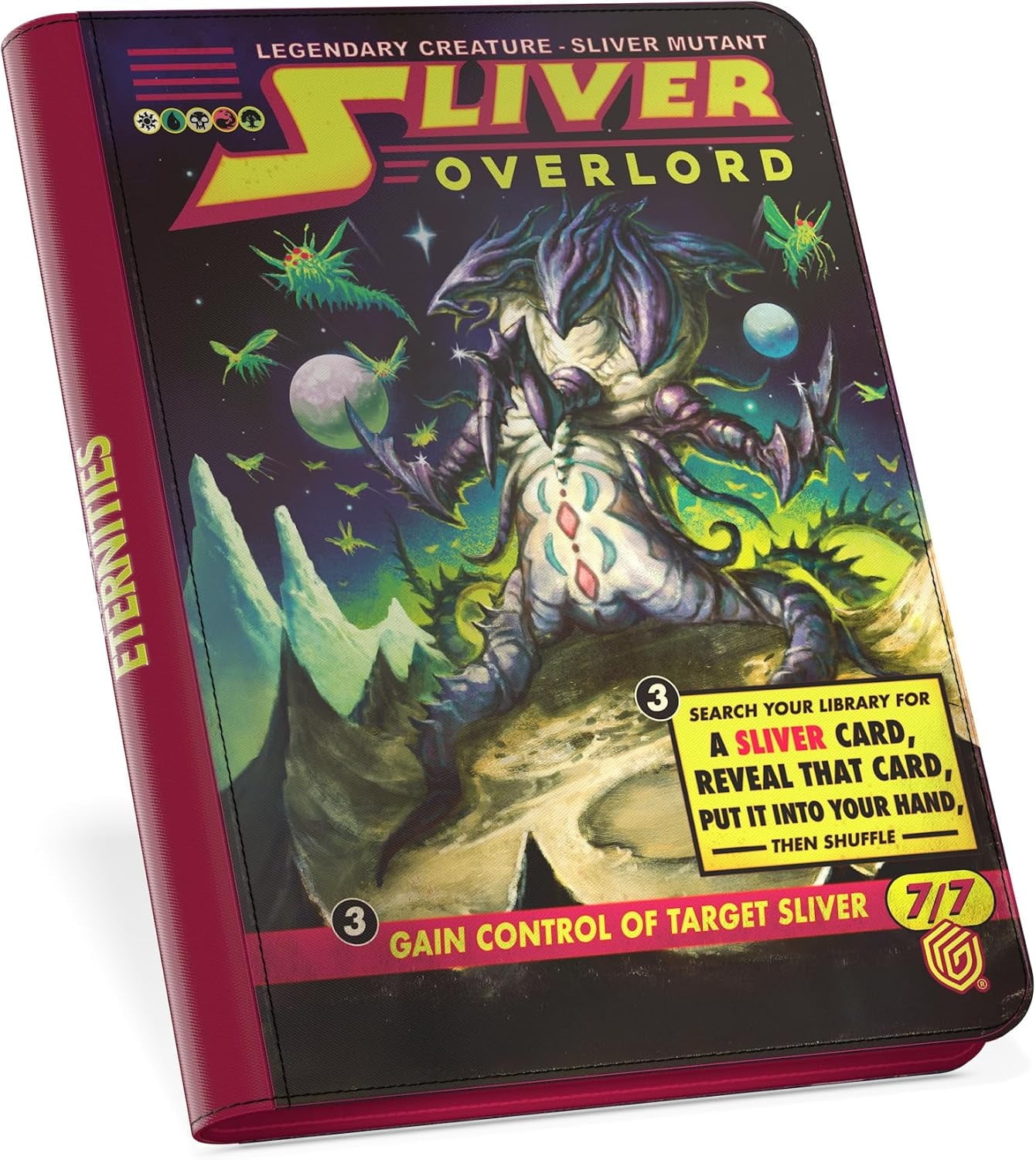 Ultimate Guard - Zipfolio 360 Xenoskin - Magic: The Gathering - Edge of Eternities - Sliver Overlord