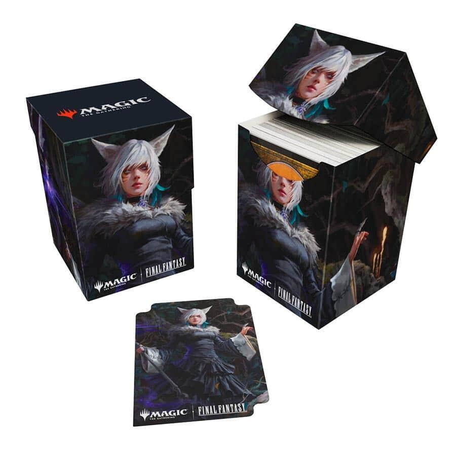Ultra Pro - Final Fantasy x Universes Beyond Y’shtola, Night’s Blessed (Commander) 100+ Deck Box for Magic: The Gathering