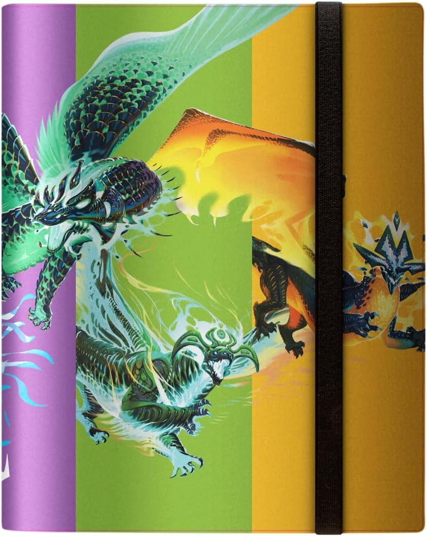 Ultra PRO - Tarkir Dragonstorm 9-Pocket PRO-Binder for Magic: The Gathering - Holds 360 Cards