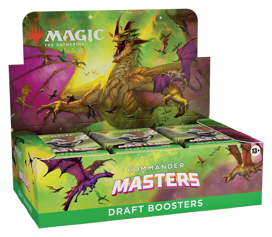 Magic: The Gathering - Commander Masters Draft Booster Box Case (6 boxes)