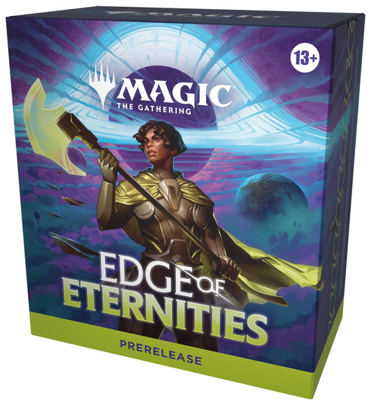 Magic The Gathering Edge of Eternities Prerelease Kit - 6 Play Packs, Dice, Promos