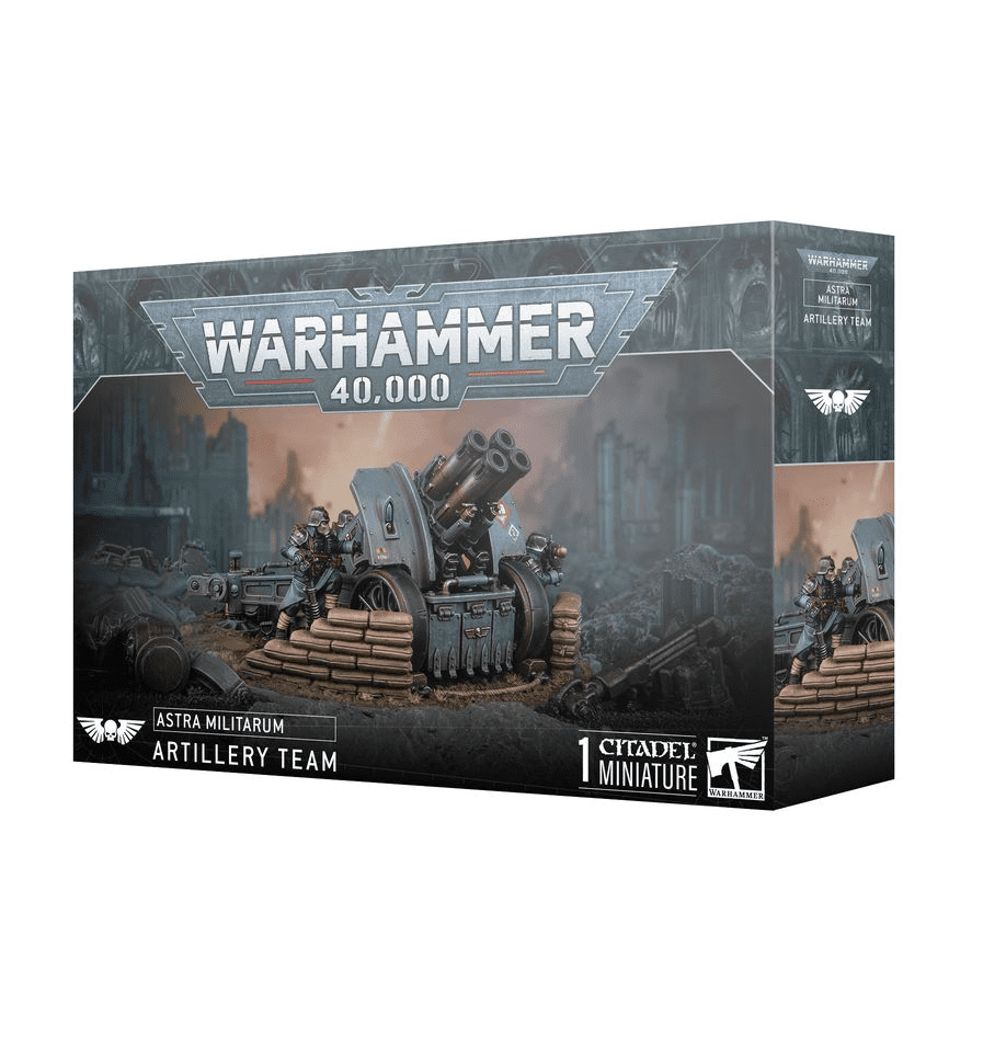 Games Workshop - Warhammer 40K - Astra Militarum - Krieg Artillery Team