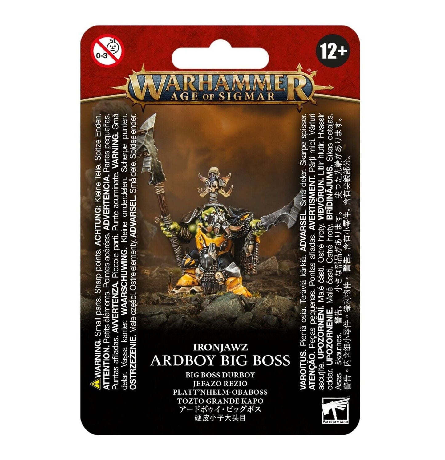 Games Workshop - Warhammer Age of Sigmar - Orruk Warclans - Ardboy Big Boss