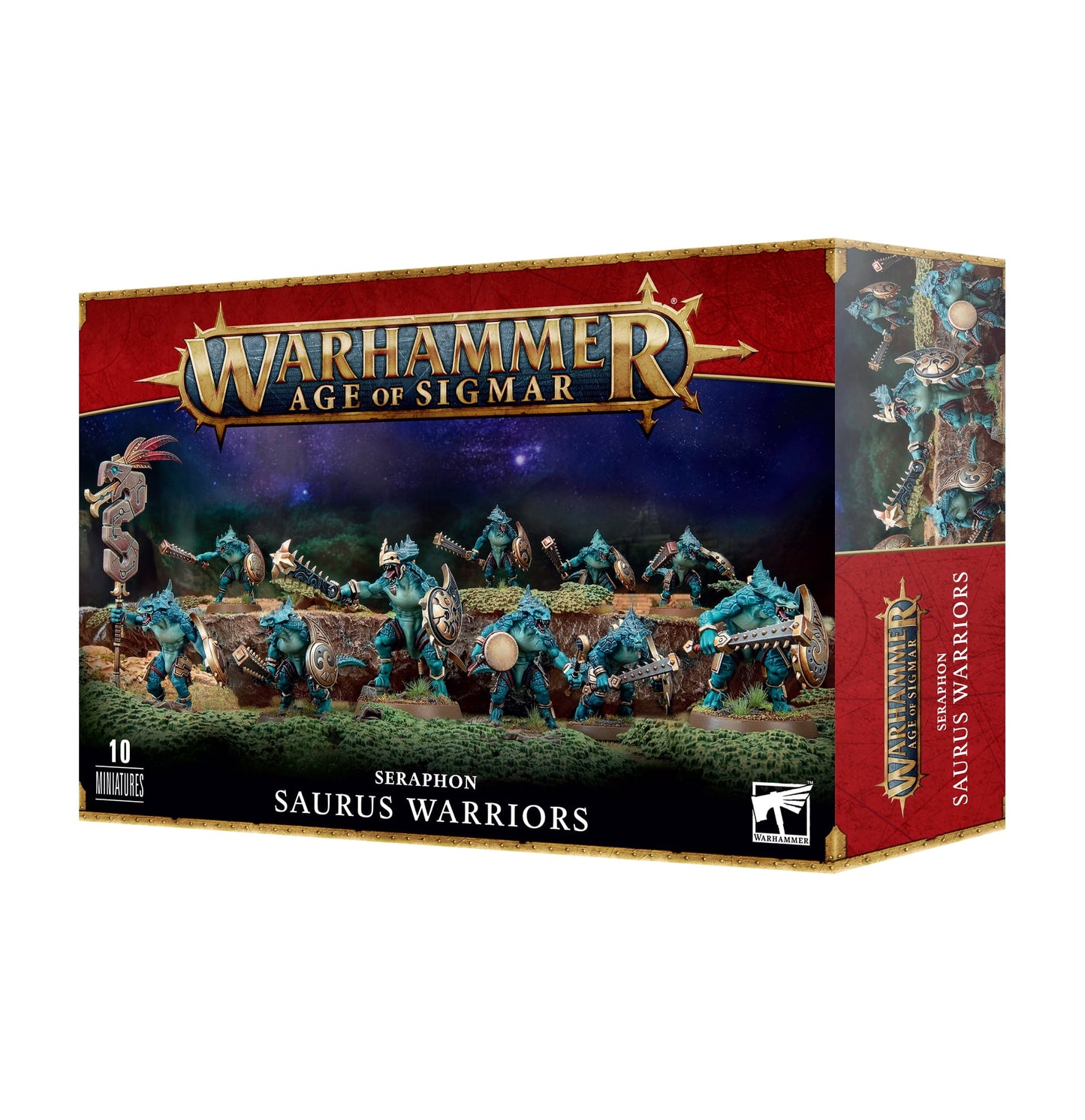 Games Workshop - Warhammer Age of Sigmar - Seraphon Saurus Warriors