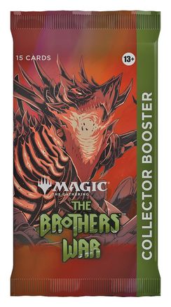 MTG Collector Booster Pack Lot MTG The Brothers War