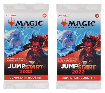 2 Packs MTG Jumpstart Booster Pack Lot MTG Jumpstart 2022
