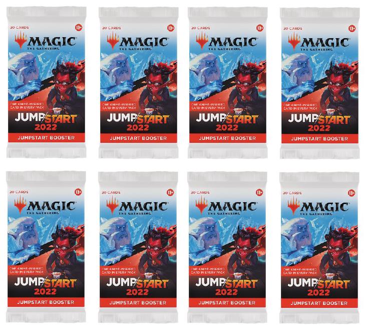 8 Packs Magic: the Gathering Jumpstart Booster Pack Lot MTG Jumpstart 2022