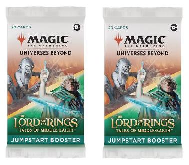 2 Packs Magic: the Gathering Jumpstart Booster Pack Lot MTG The Lord of th Rings Tales of the Middle-earth