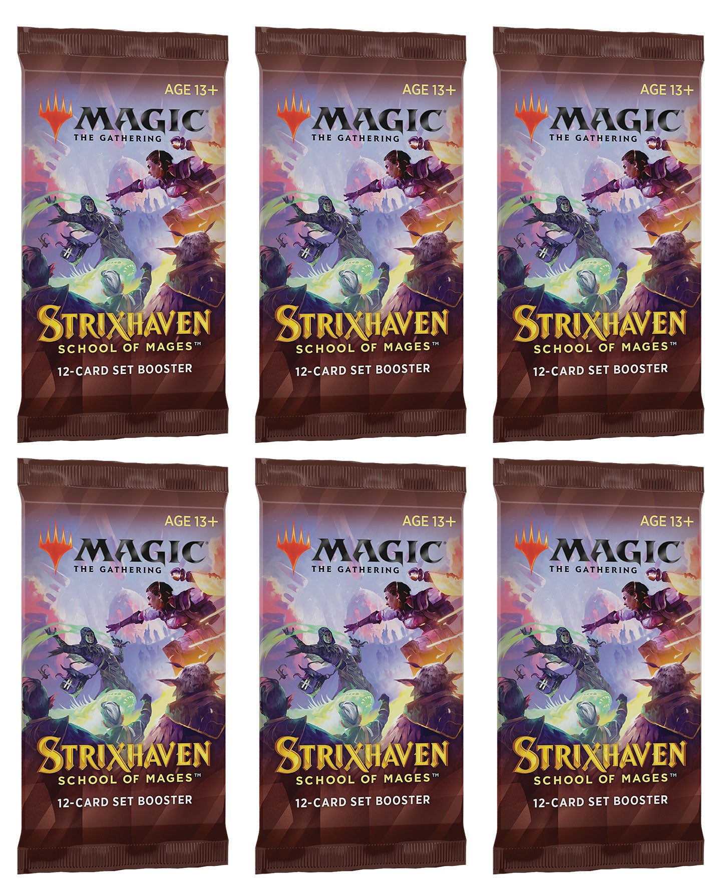 6 Packs MTG Set Booster Pack Lot MTG Strixhaven